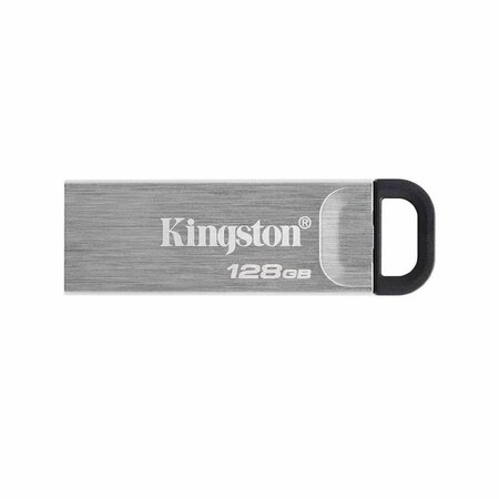 PULSE RADAR Kingston Technology DTKN-128GB DataTraveler Kyson USB Flash Drive - 128GB - Metal Construction PU3546645